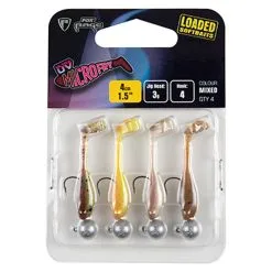 Fox Rage Ultra UV Micro Fry 4cm Loaded Lure Pack