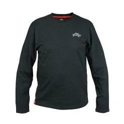 Fox Rage Black Marl Tee Long Sleeve