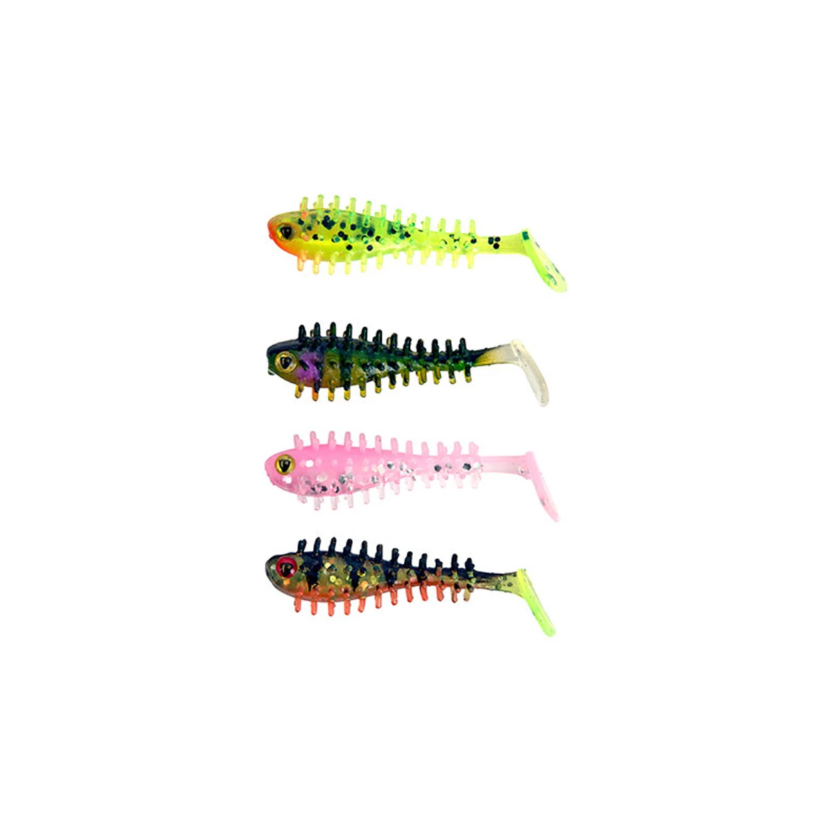 Fox Rage UV Micro Spikey 4cm Mixed Colour Pack 4 Fox Rage UV Micro Spikey 4cm Mixed Colour Pack - Image 2