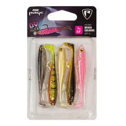 Fox Rage Slick Shad UV Mixed Colour Pack